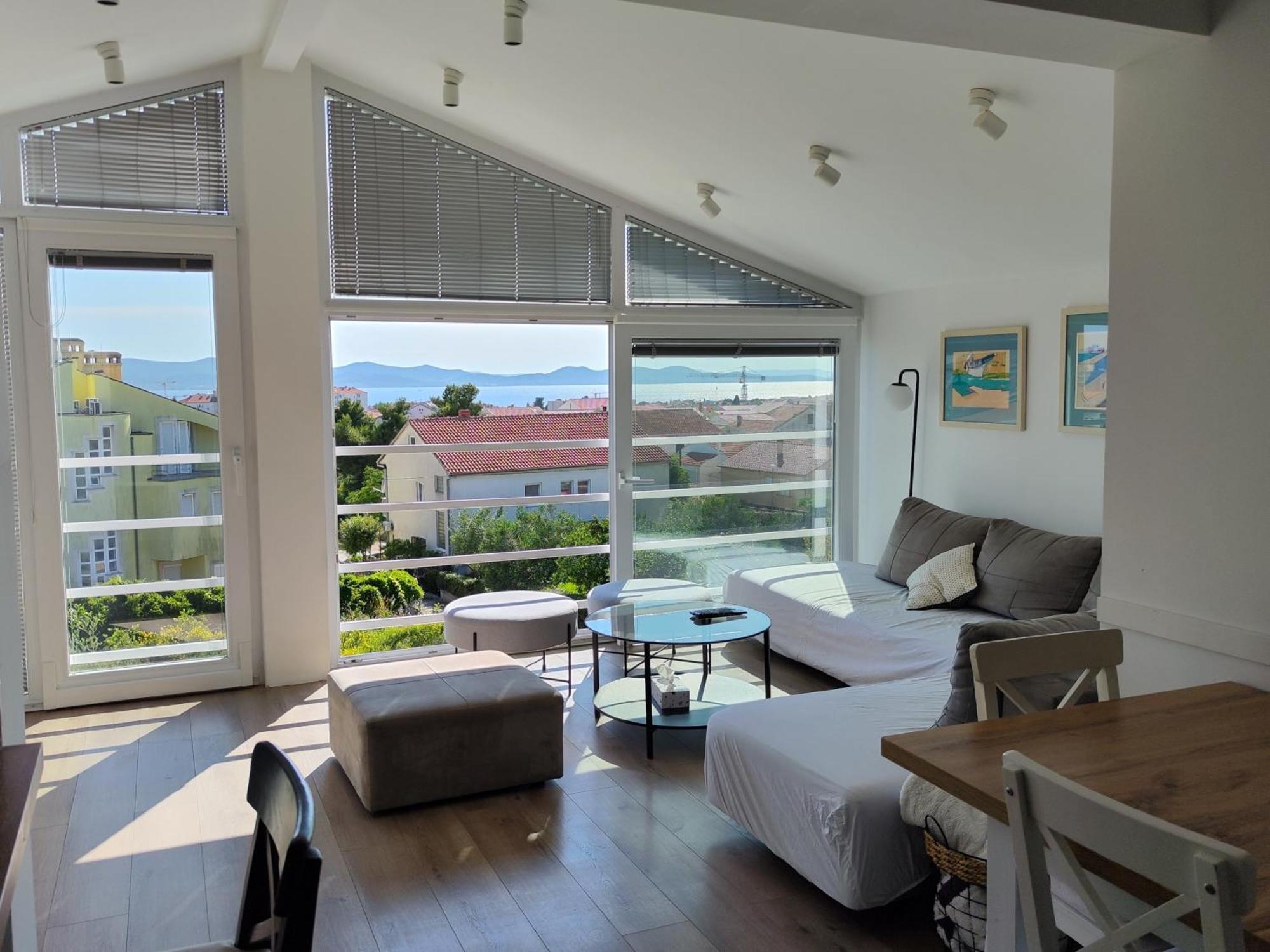 Iva'S Cosy Apartment, Sea View And Free Parking Zadar Luaran gambar